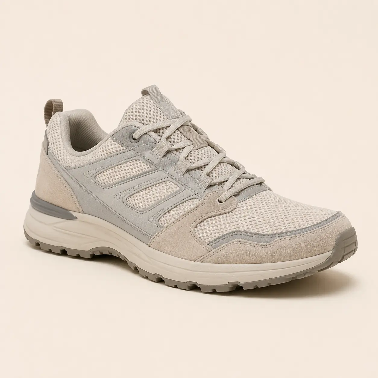 Generic neutral technical sneaker used as a category illustration