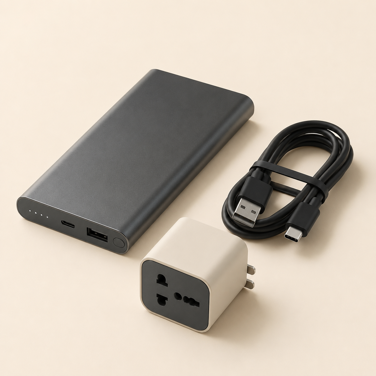Generic small electronics checklist category illustration